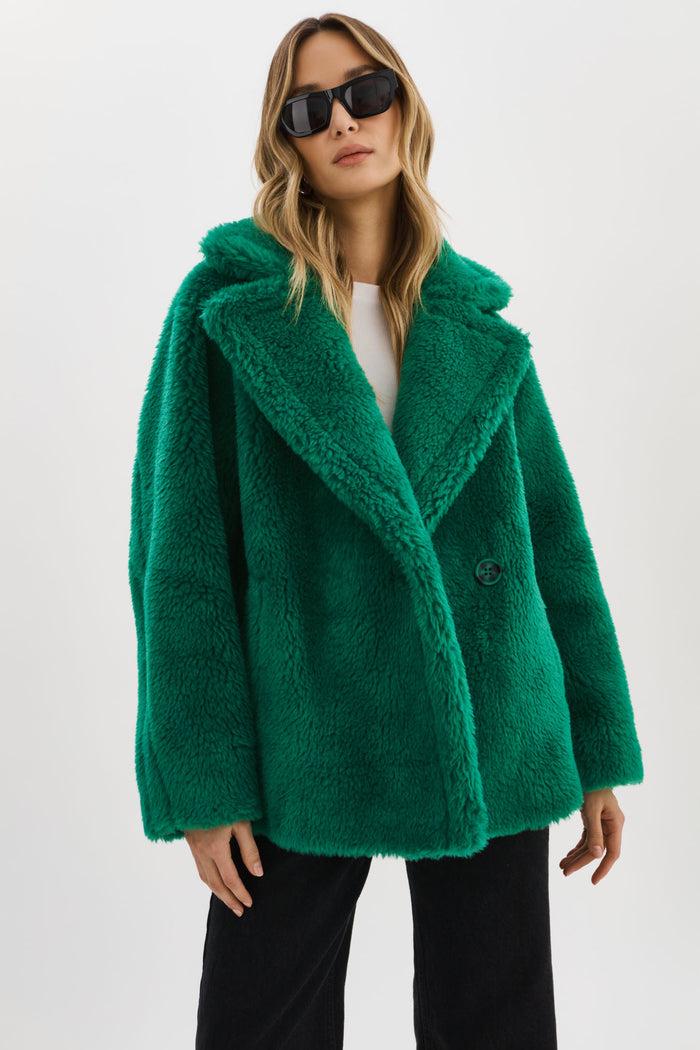 Lamarque SOPHIE | Manteau en sherpa