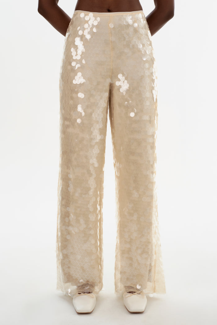 Lamarque STACY | Pantalon Large à Sequins