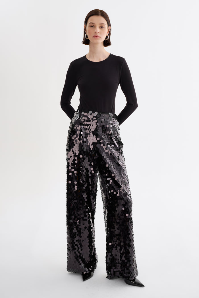 Lamarque STACY | Pantalon Large à Sequins