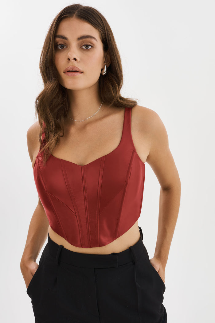 Lamarque TABIA | Corset En Cuir