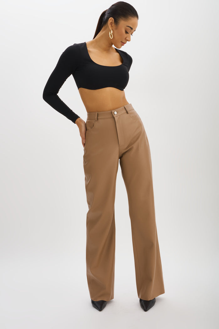 Lamarque TAVI | Pantalon En Similicuir