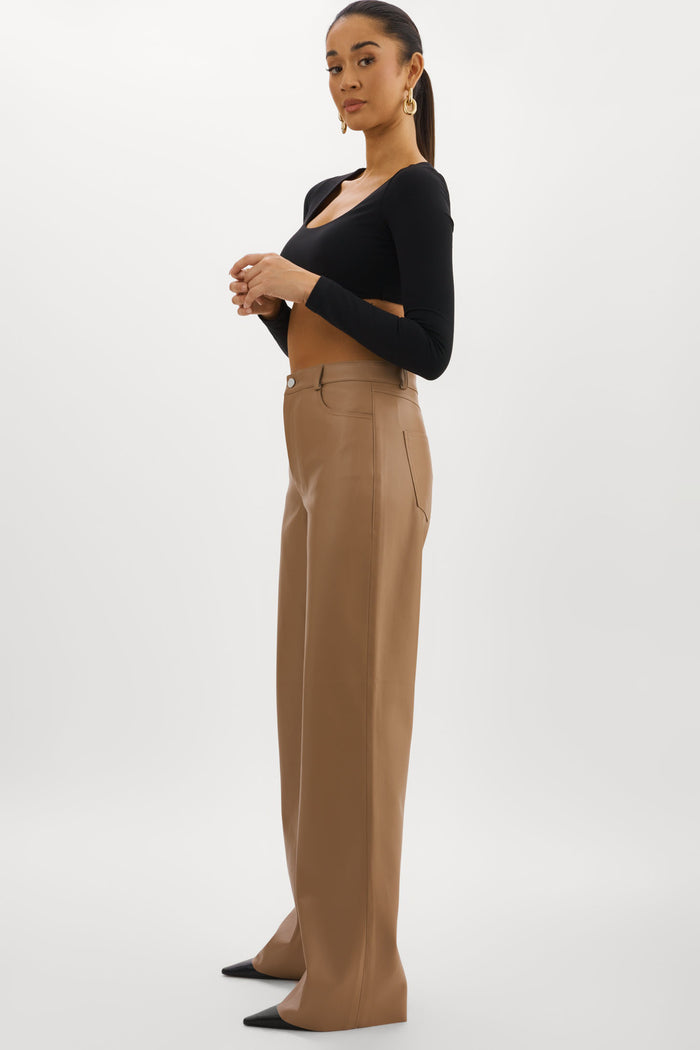 Lamarque TAVI | Pantalon En Similicuir