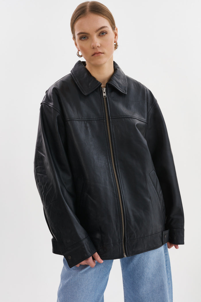 Lamarque THEIA | Manteau Aviateur En Cuir