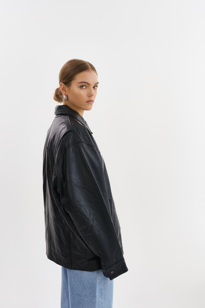 Lamarque THEIA | Manteau Aviateur En Cuir
