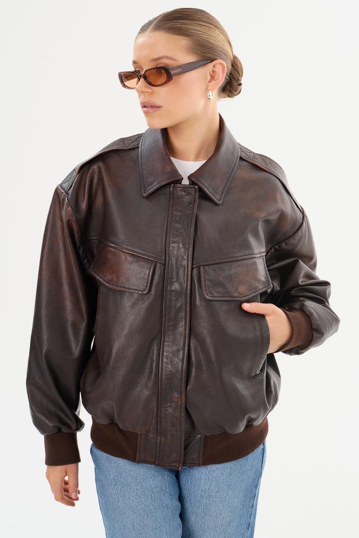 Lamarque TREVANNA | Blouson Bomber En Cuir