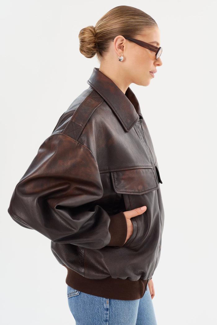 Lamarque TREVANNA | Blouson Bomber En Cuir