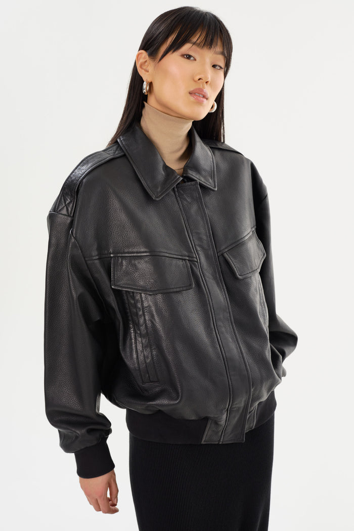 Lamarque TREVANNA | Blouson Bomber En Cuir