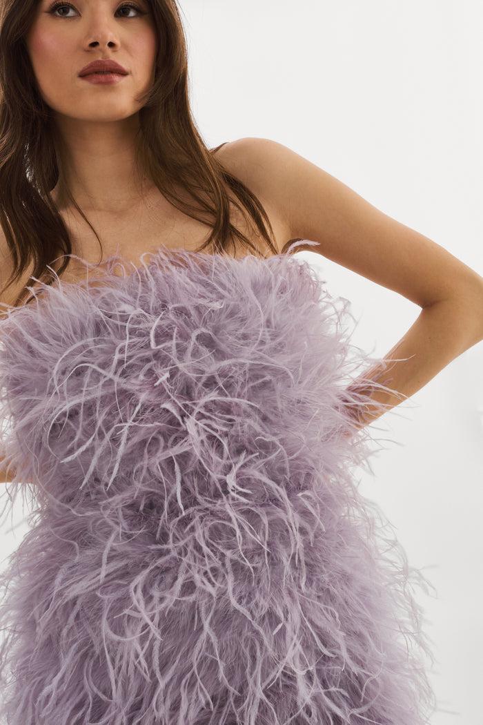 Lamarque TRIANA | Robe à Plumes