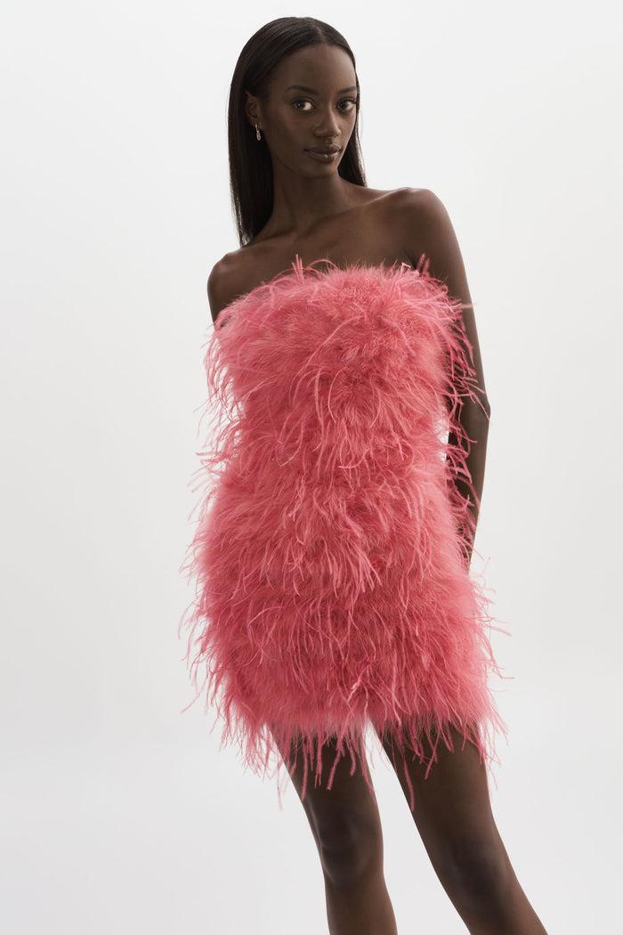 Lamarque TRIANA | Robe à plumes