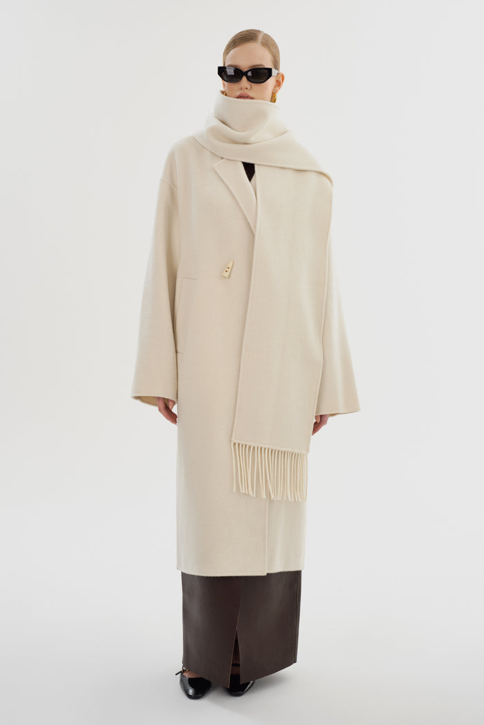 Lamarque TWILA | Manteau Écharpe En Laine