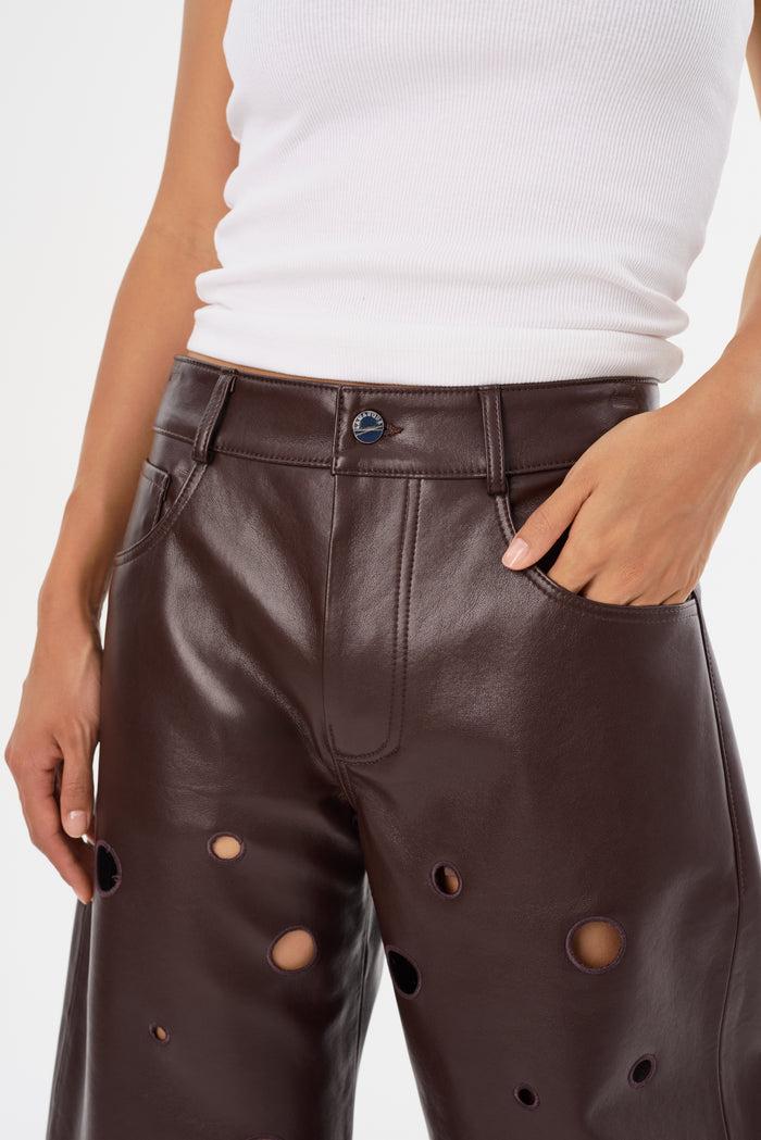 Lamarque VENTANA | Pantalon En Cuir Recyclé