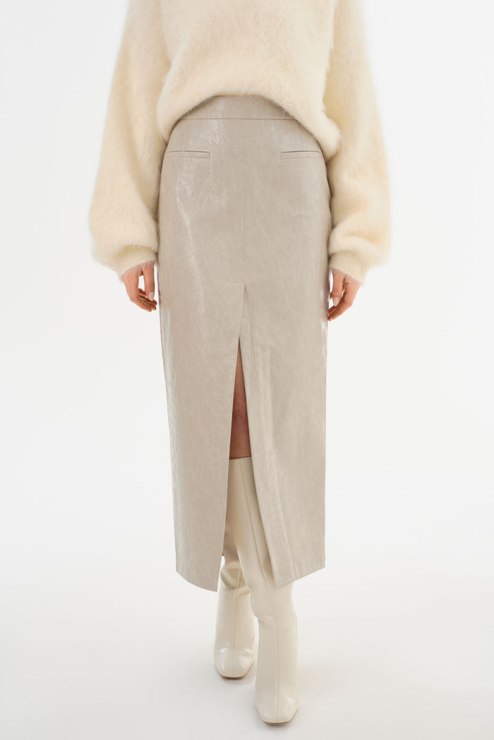 Lamarque YVETTE | Jupe Longue En Faux Cuir