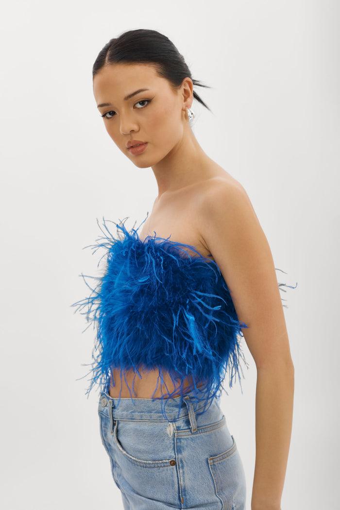 Lamarque ZAINA | Bustier De Plumes