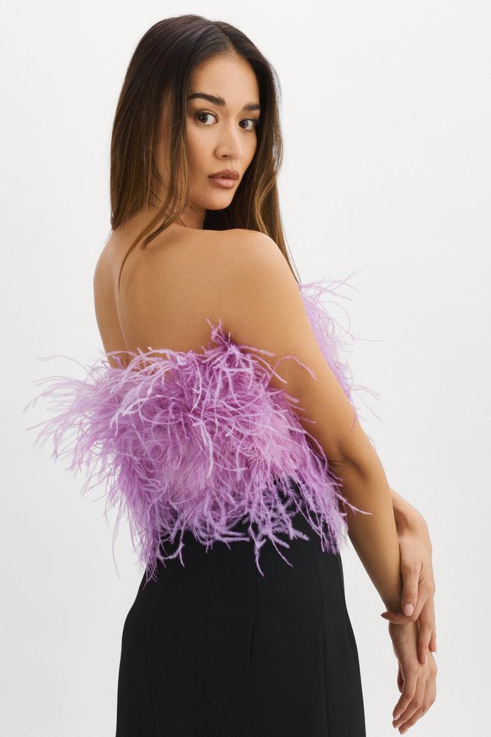 Lamarque ZAINA | Bustier De Plumes