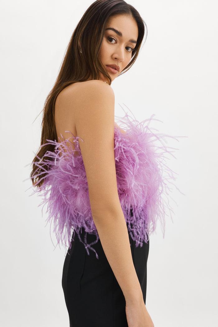 Lamarque ZAINA | Bustier De Plumes