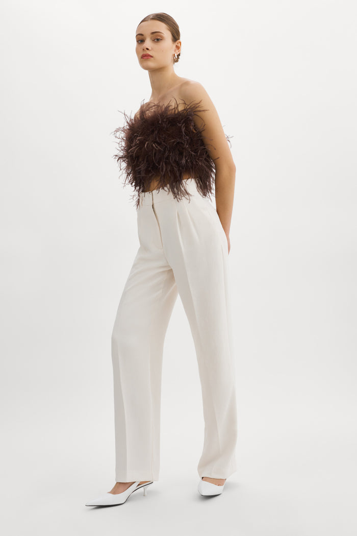 Lamarque ZAINA | Bustier De Plumes