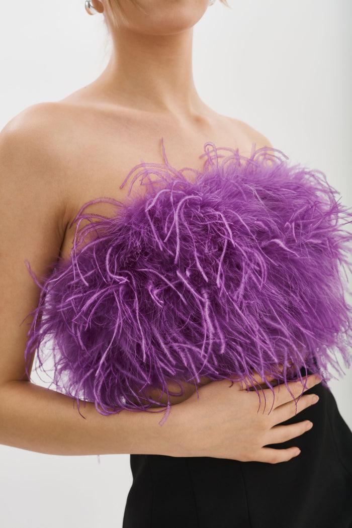 Lamarque ZAINA | Bustier De Plumes