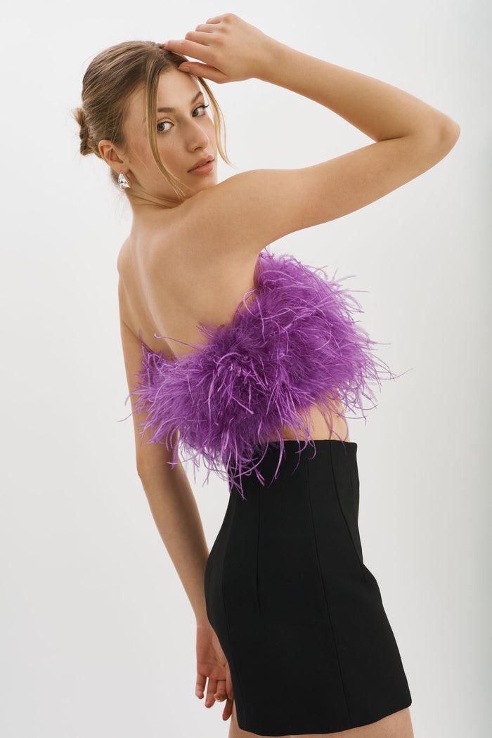 Lamarque ZAINA | Bustier De Plumes