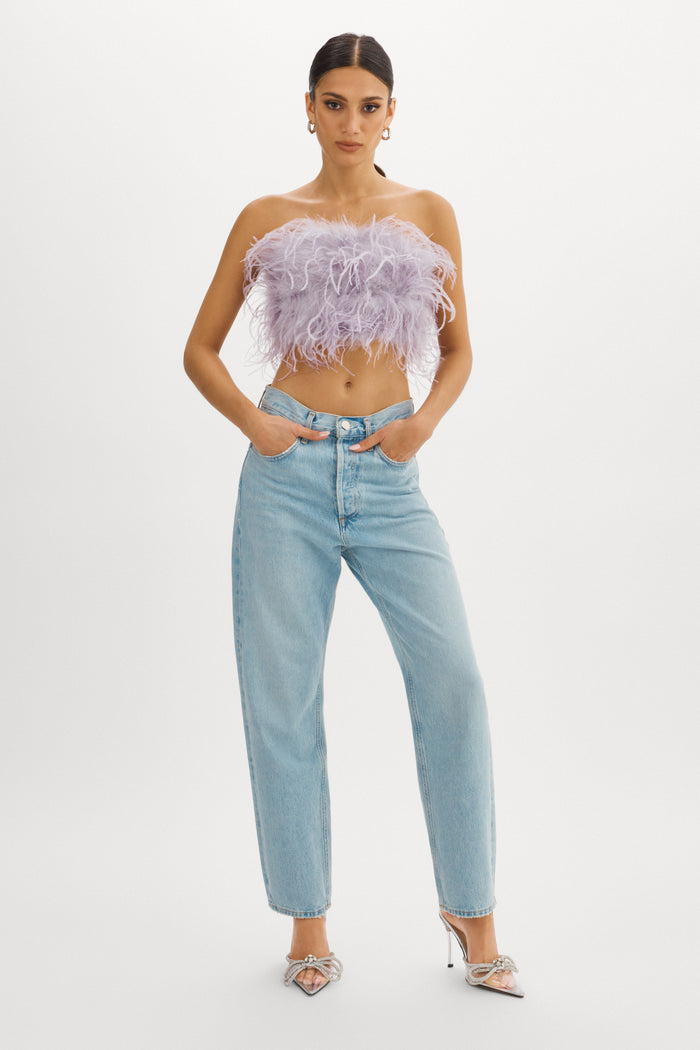 Lamarque ZAINA | Bustier De Plumes