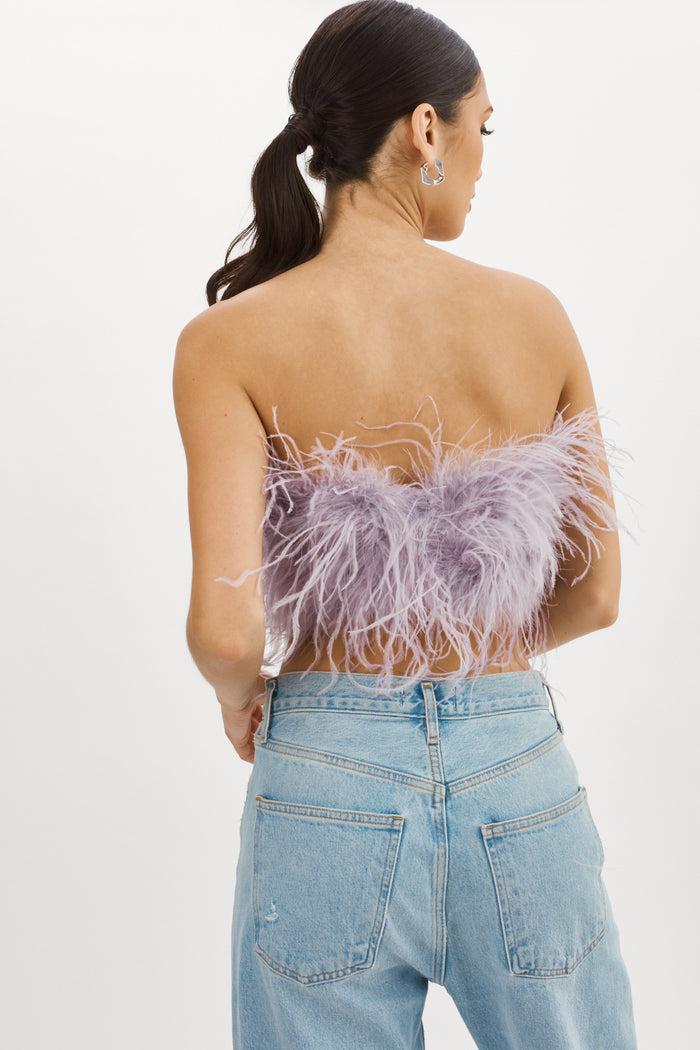 Lamarque ZAINA | Bustier De Plumes
