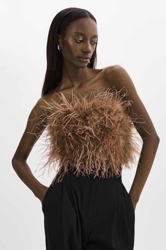 Lamarque ZAINA | Bustier De Plumes