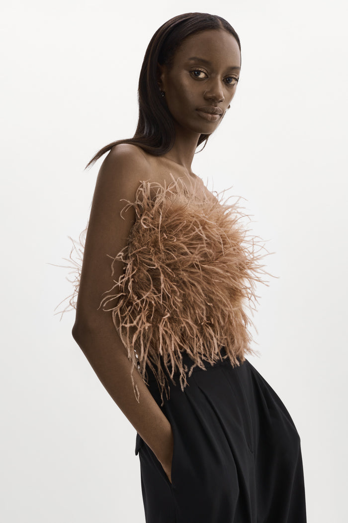 Lamarque ZAINA | Bustier De Plumes