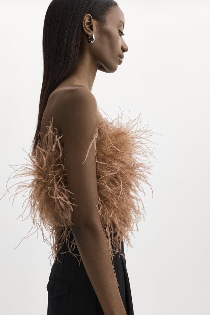 Lamarque ZAINA | Bustier De Plumes