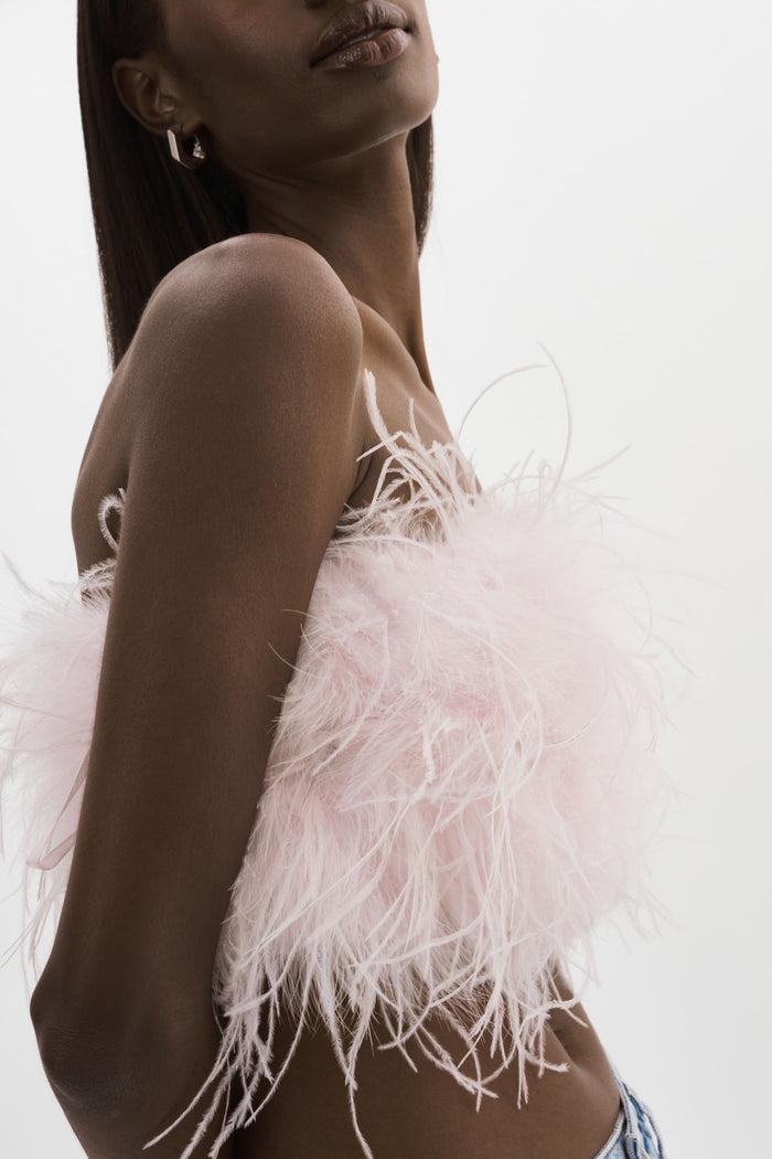 Lamarque ZAINA | Bustier De Plumes