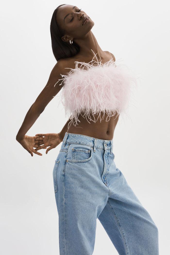 Lamarque ZAINA | Bustier De Plumes