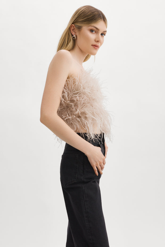 Lamarque ZAINA | Bustier De Plumes