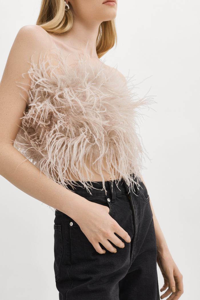 Lamarque ZAINA | Bustier De Plumes