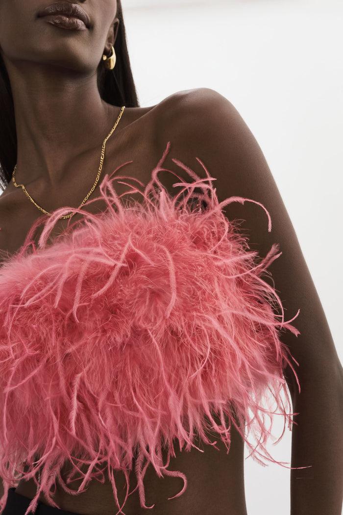 Lamarque ZAINA | Bustier De Plumes