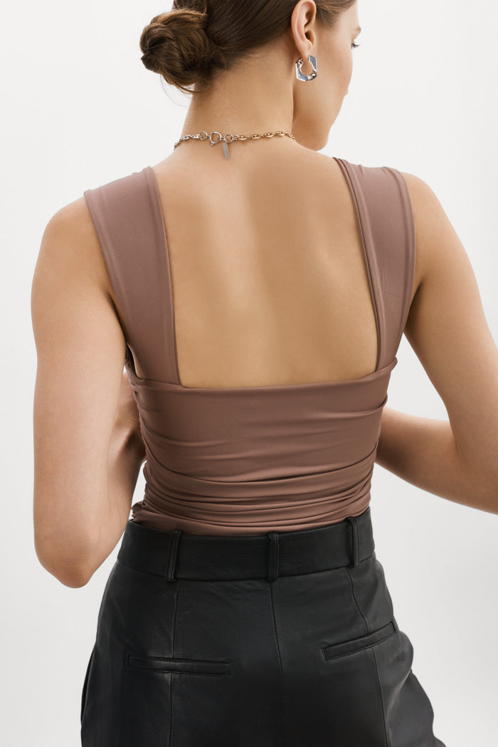 Lamarque ZELA | Camisole Froncée à Découpes