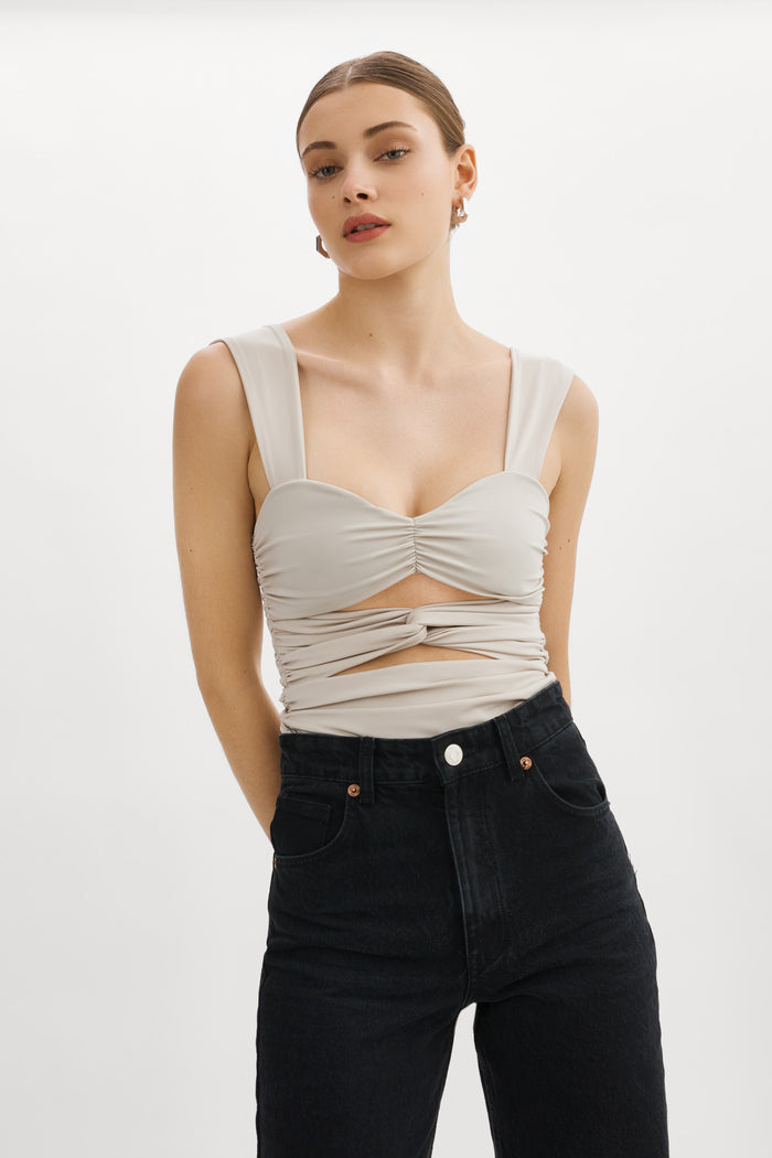 Lamarque ZELA | Camisole froncée à découpes