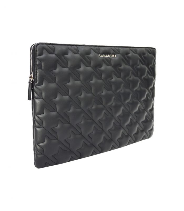 Lamarthe Housse Ordinateur 14" En Refente De Cuir ROMY
