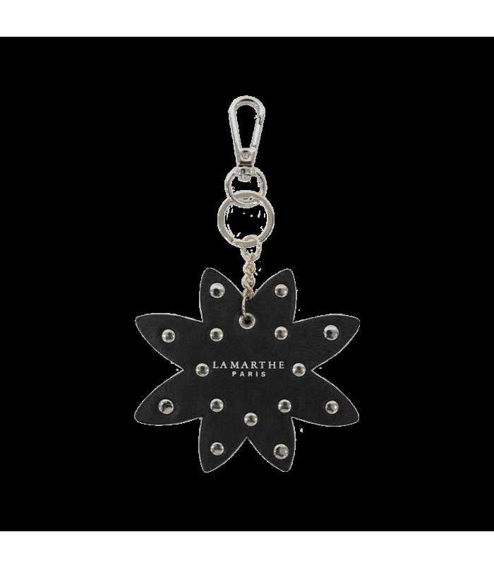 lamarthe Porte-clé en refente de cuir CHARMS