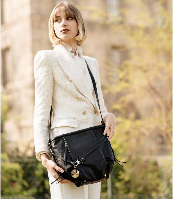 lamarthe Sac porté bandoulière en cuir CULT