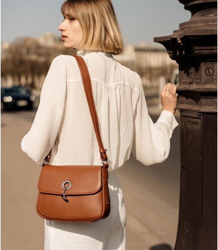 lamarthe Sac porté bandoulière en cuir PARIS