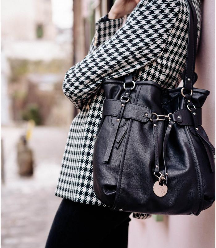 lamarthe Sac porté épaule en cuir CULT