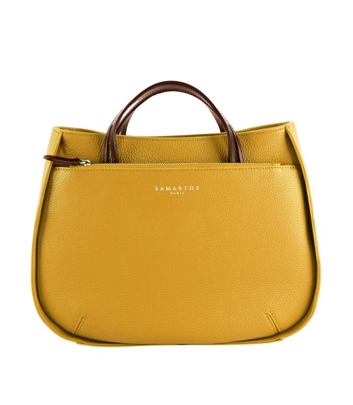 Lamarthe Sac Porté Main En Cuir FIDÈLE - Taille M