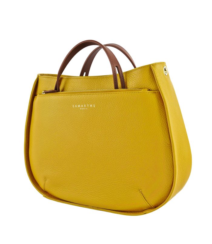 Lamarthe Sac Porté Main En Cuir FIDÈLE - Taille M