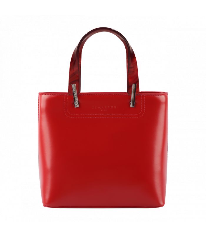 Lamarthe Sac Porté Main En Refente De Cuir PORTOFINO - Taille S