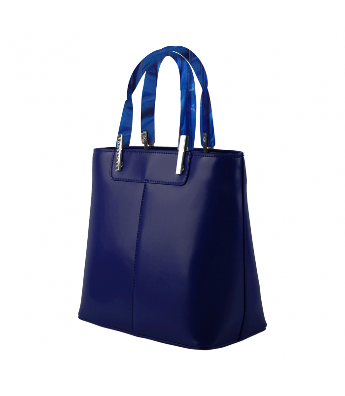 Lamarthe Sac Porté Main En Refente De Cuir PORTOFINO - Taille S