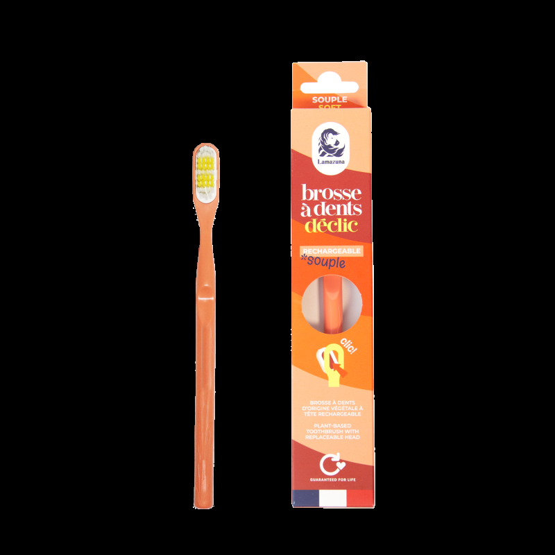 Lamazuna Brosse à Dents Souple Rechargeable