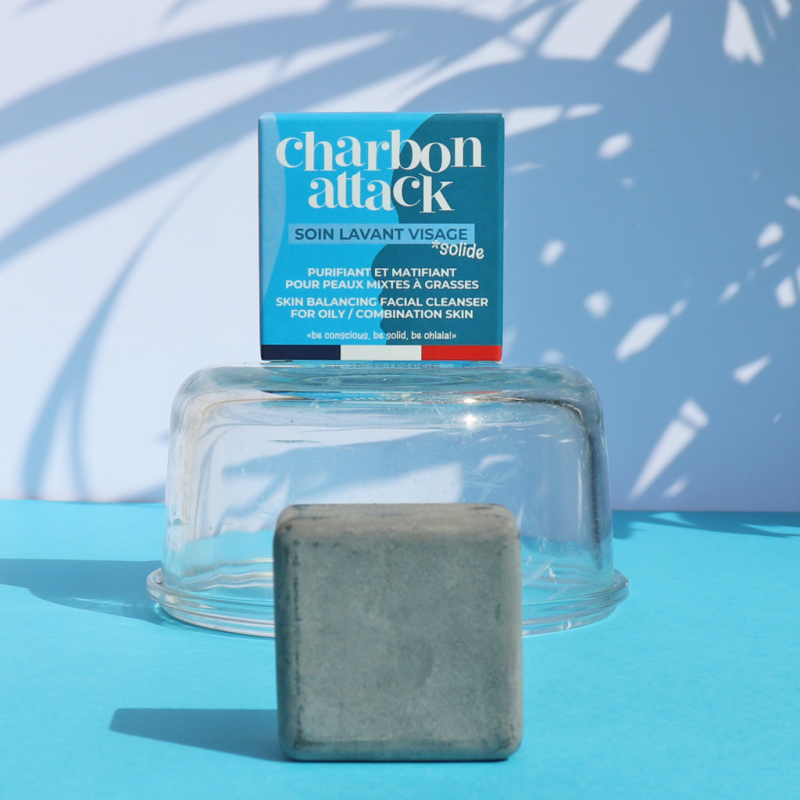 Lamazuna Charbon Attack - Soin Lavant Visage