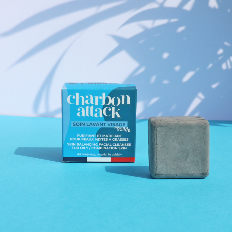 Lamazuna Charbon Attack - Soin Lavant Visage