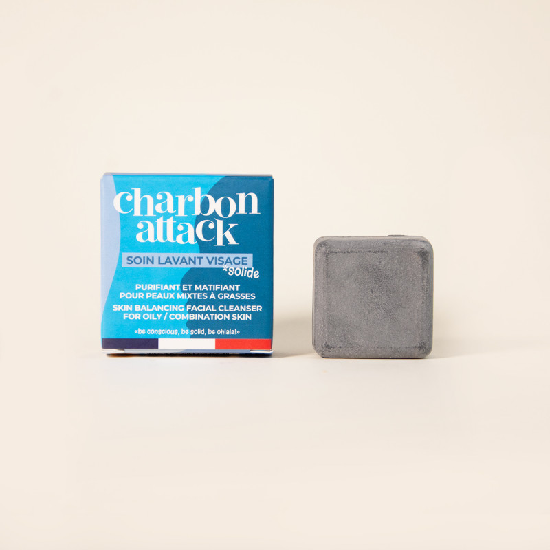 Lamazuna Charbon Attack - Soin Lavant Visage