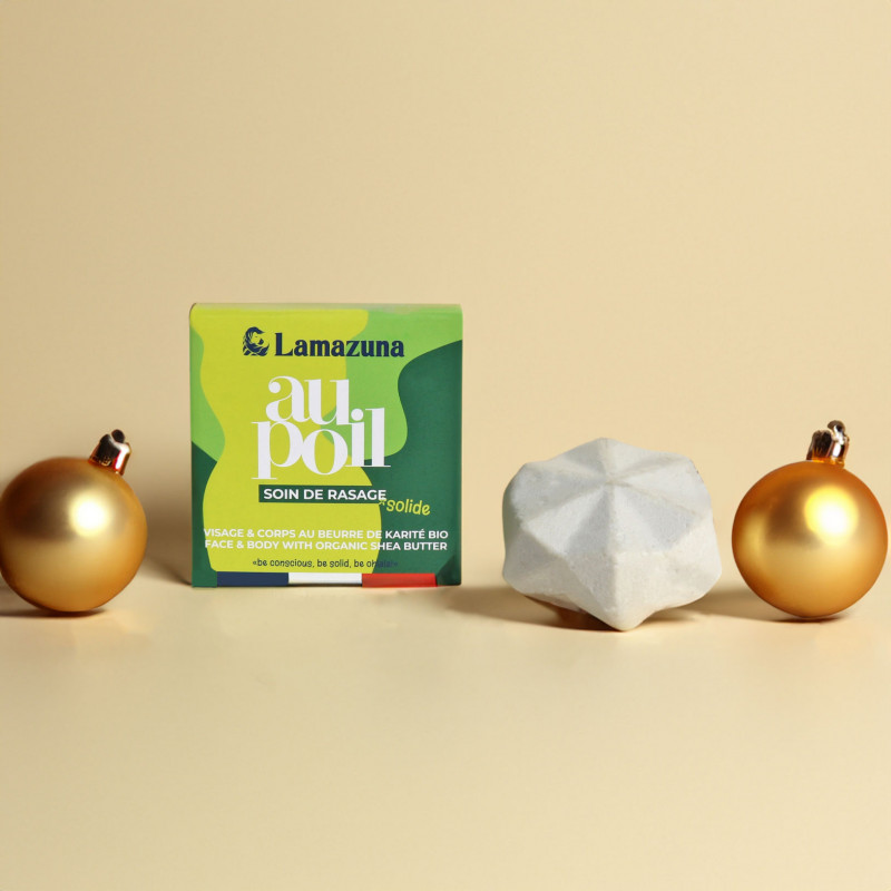 Lamazuna Crème à Raser Solide
