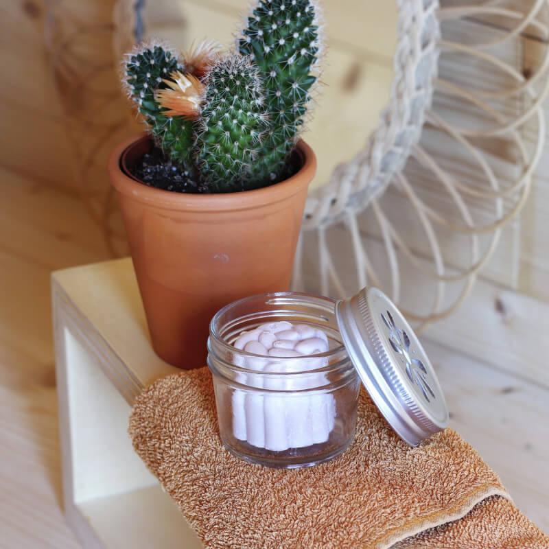 Lamazuna Pot En Verre - Couvercle Ajouré