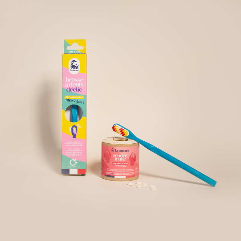 Lamazuna Sourire Fruité - Dentifrice à Croquer